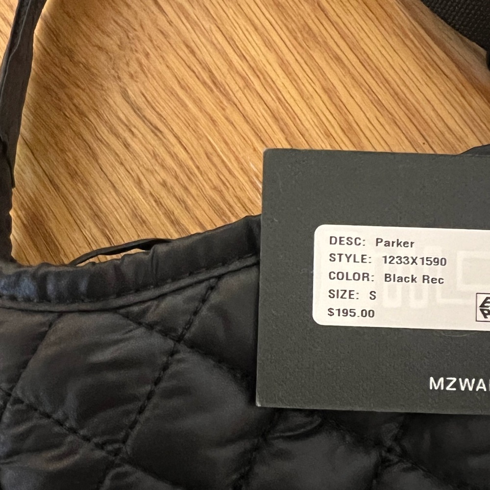 Mz Wallace small Parker deluxe crossbody bag.